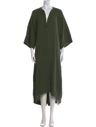 9seed V-Neck Long Dress