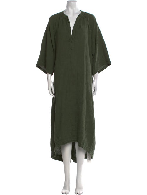 9seed V-Neck Long Dress