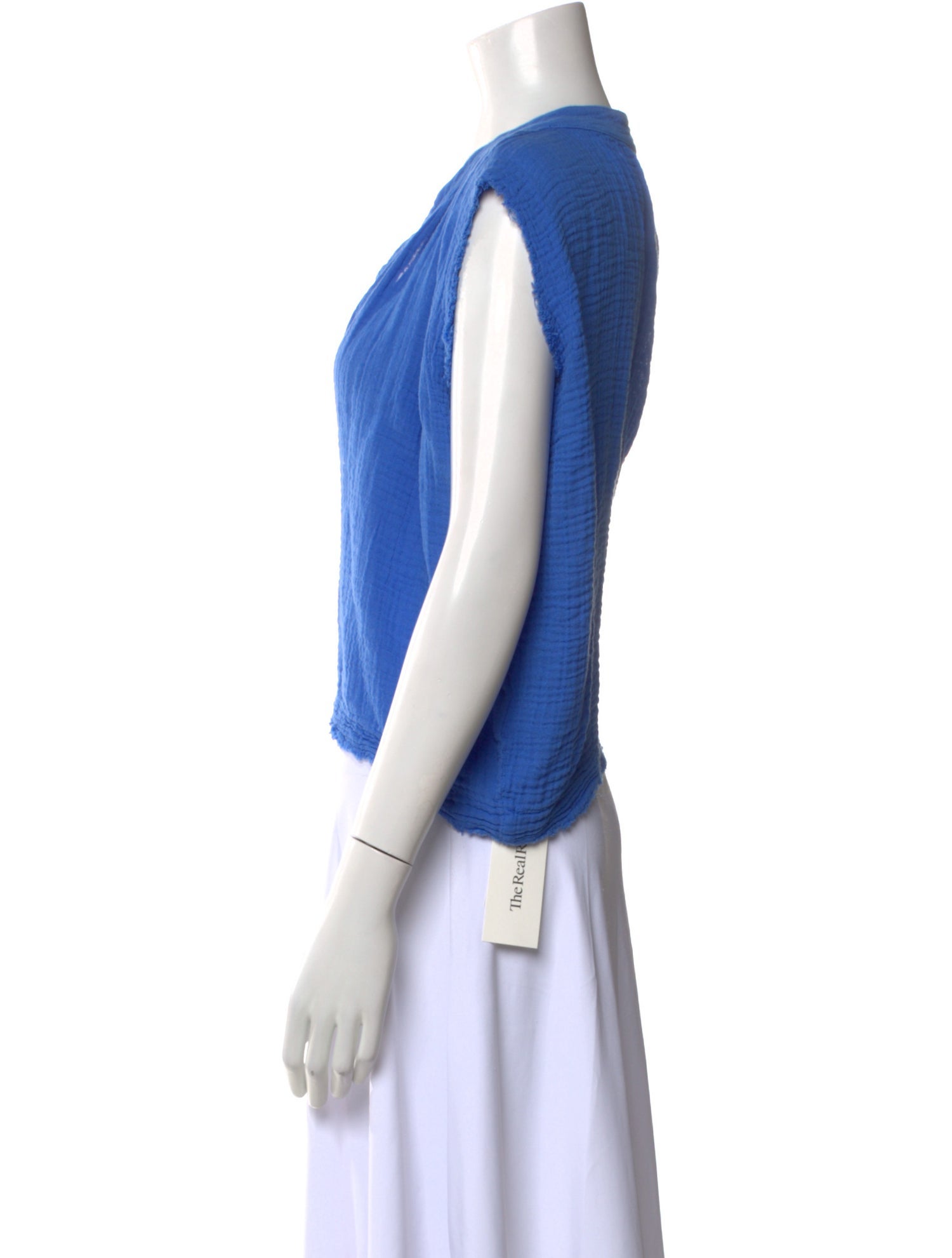 9seed V-Neck Short Sleeve Crop Top