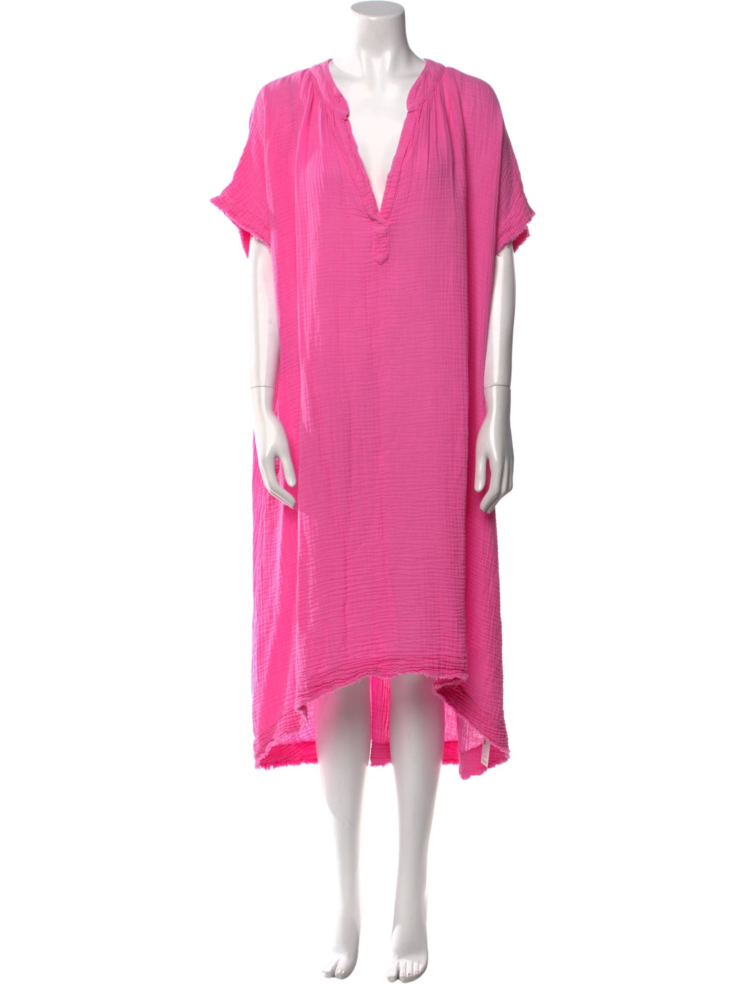 9seed V-Neck Midi Length Dress