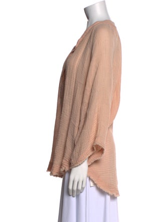 9seed V-Neck Long Sleeve Polo