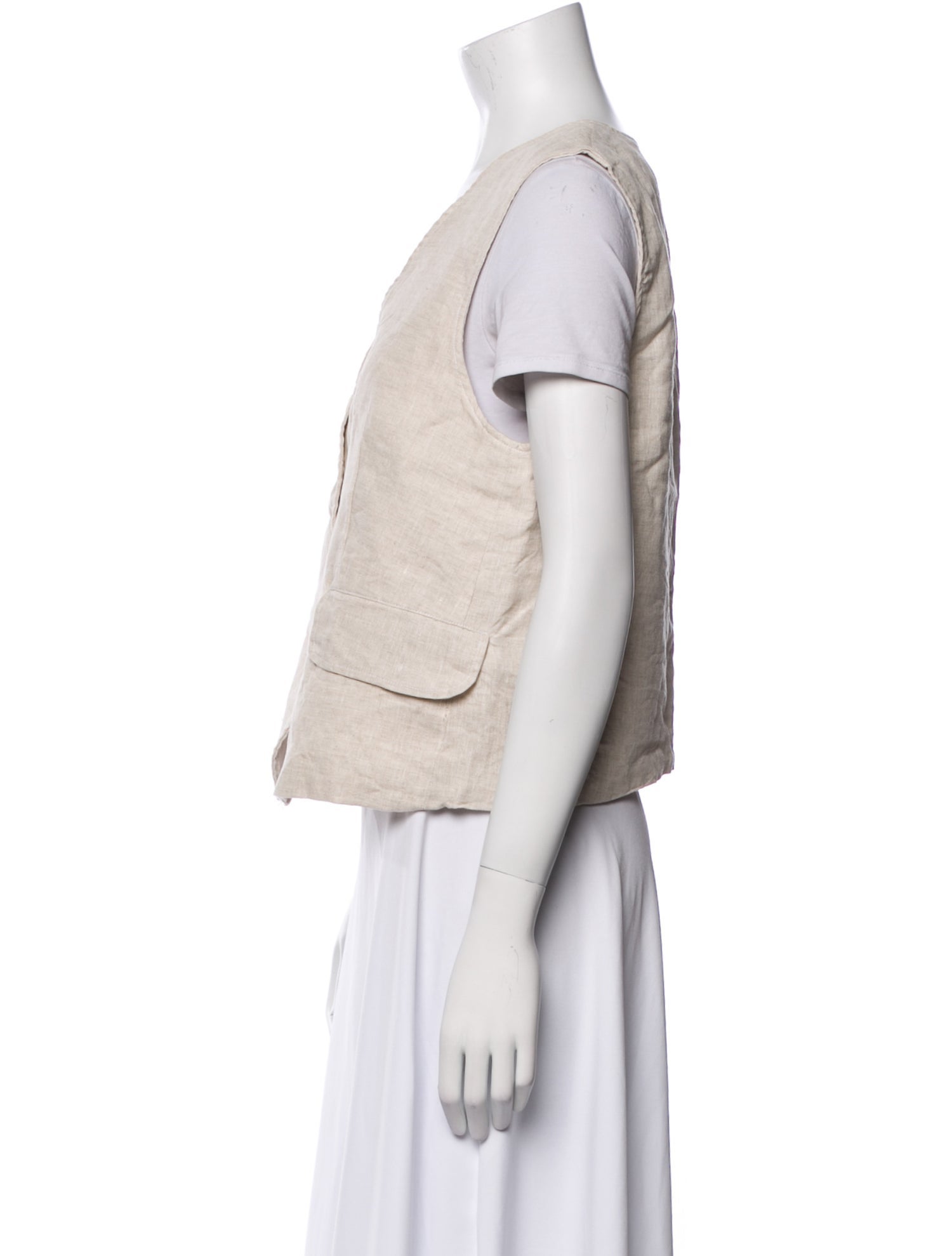 9seed Linen Vest w/ Tags