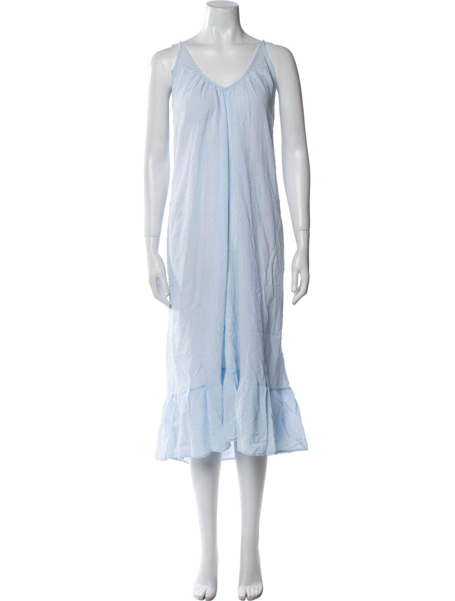 9seed Scoop Neck Long Dress