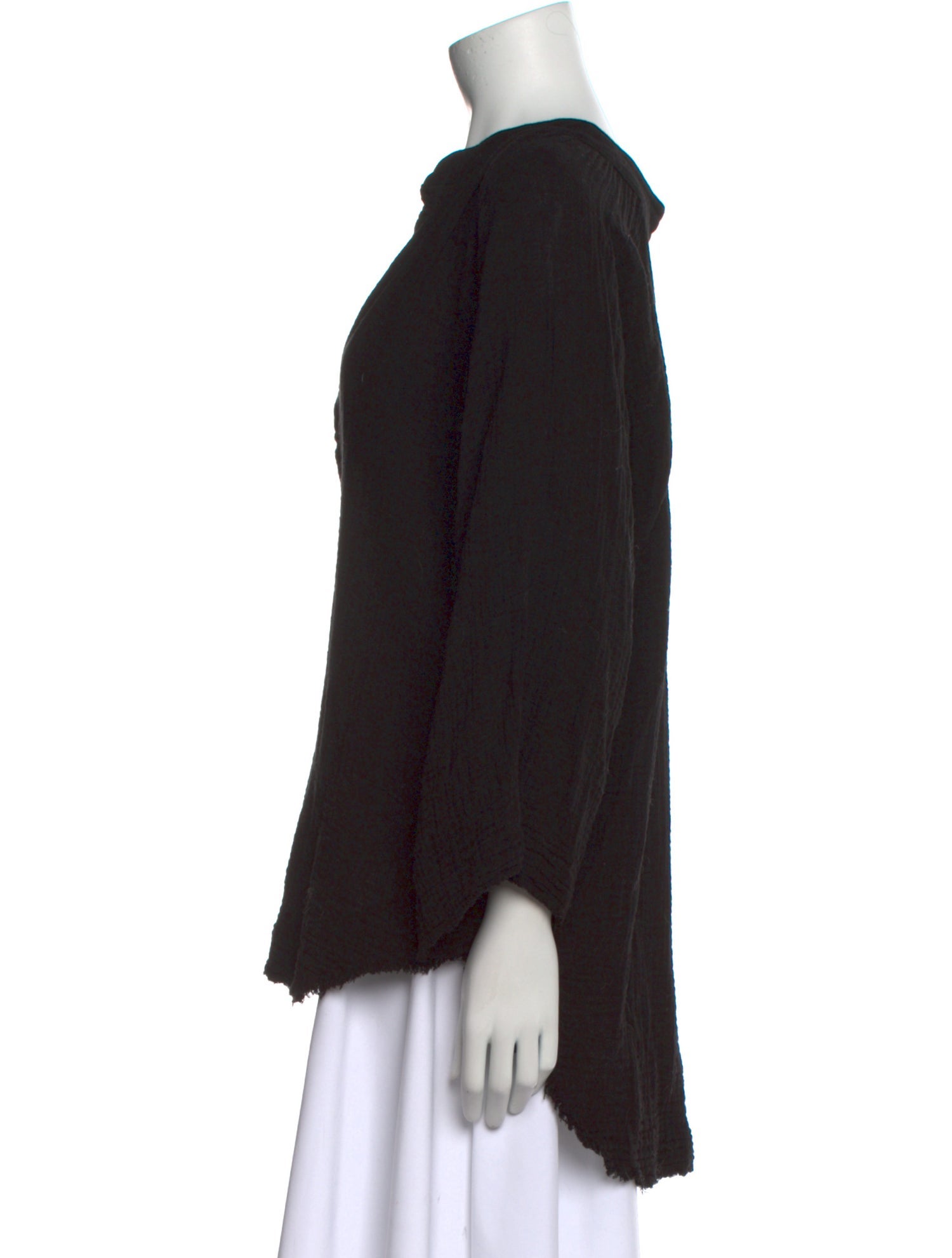 9seed V-Neck Long Sleeve Blouse