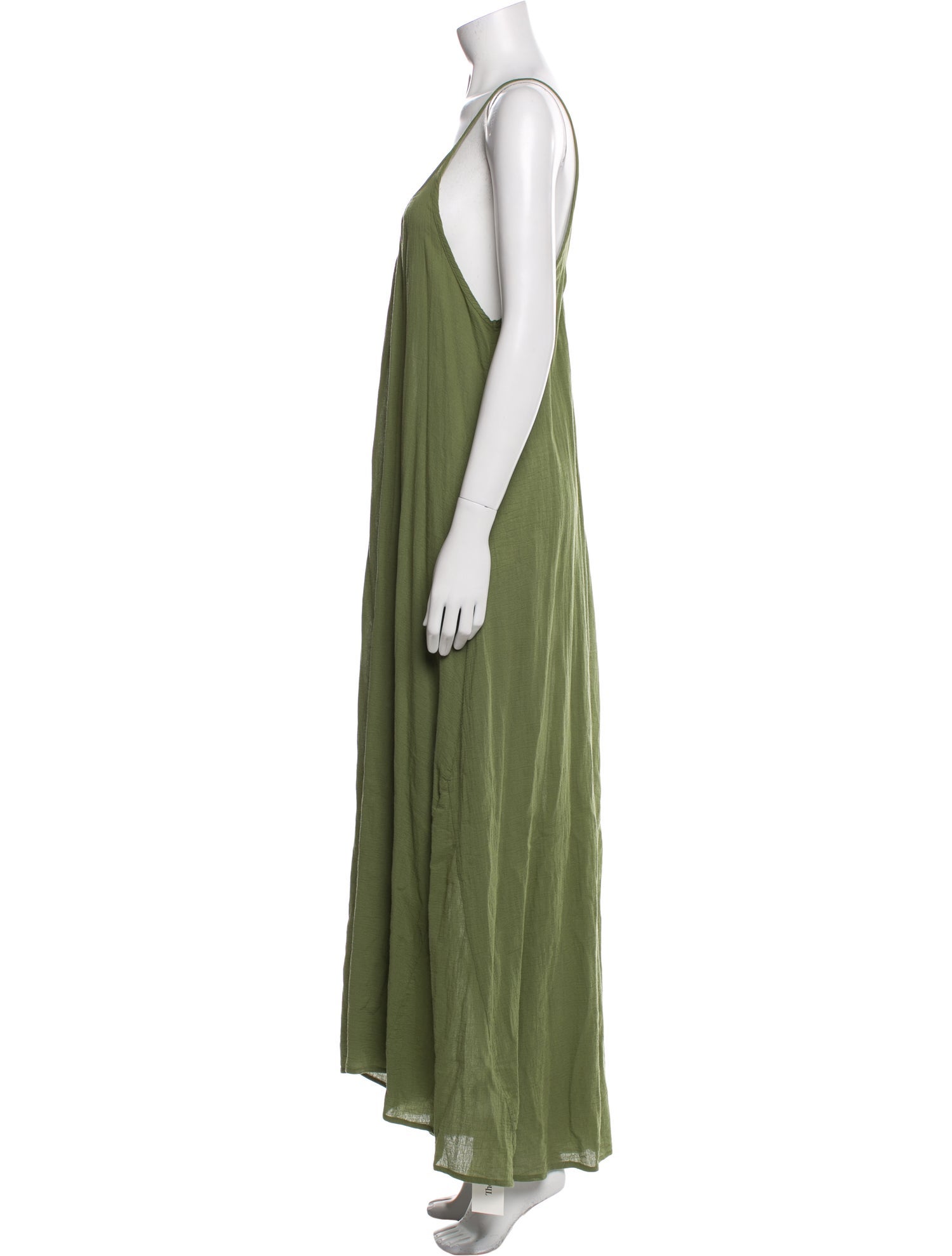 9seed Scoop Neck Long Dress