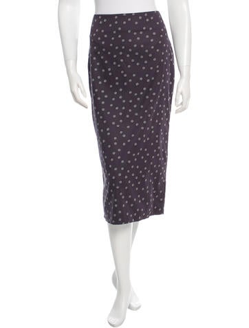 Samantha Sung Printed Pencil Skirt