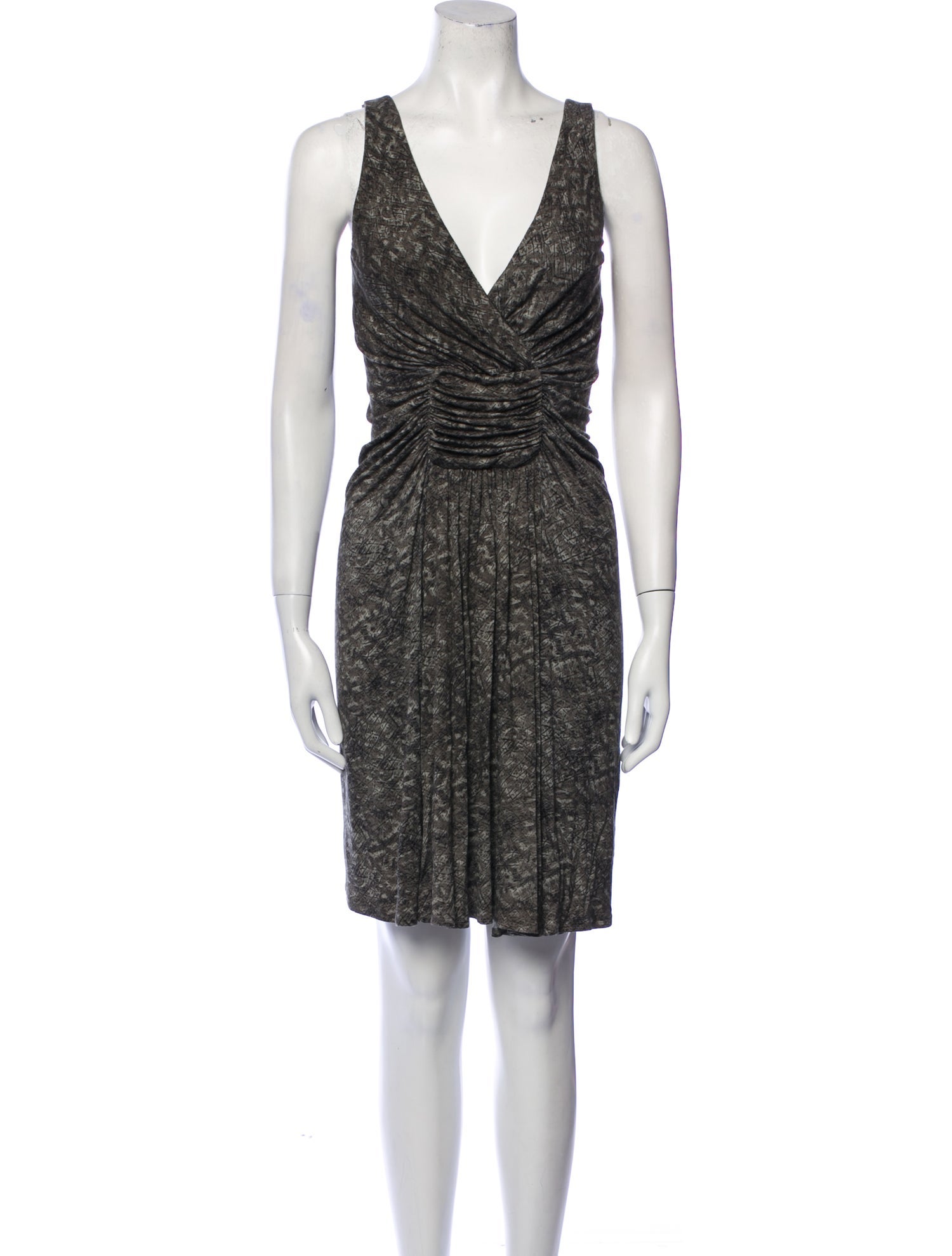 Samantha Sung Printed Mini Dress