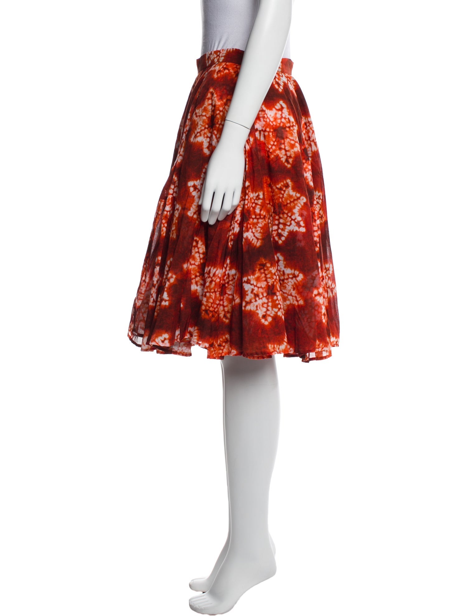 Samantha Sung Floral Print Knee-Length Skirt w/ Tags