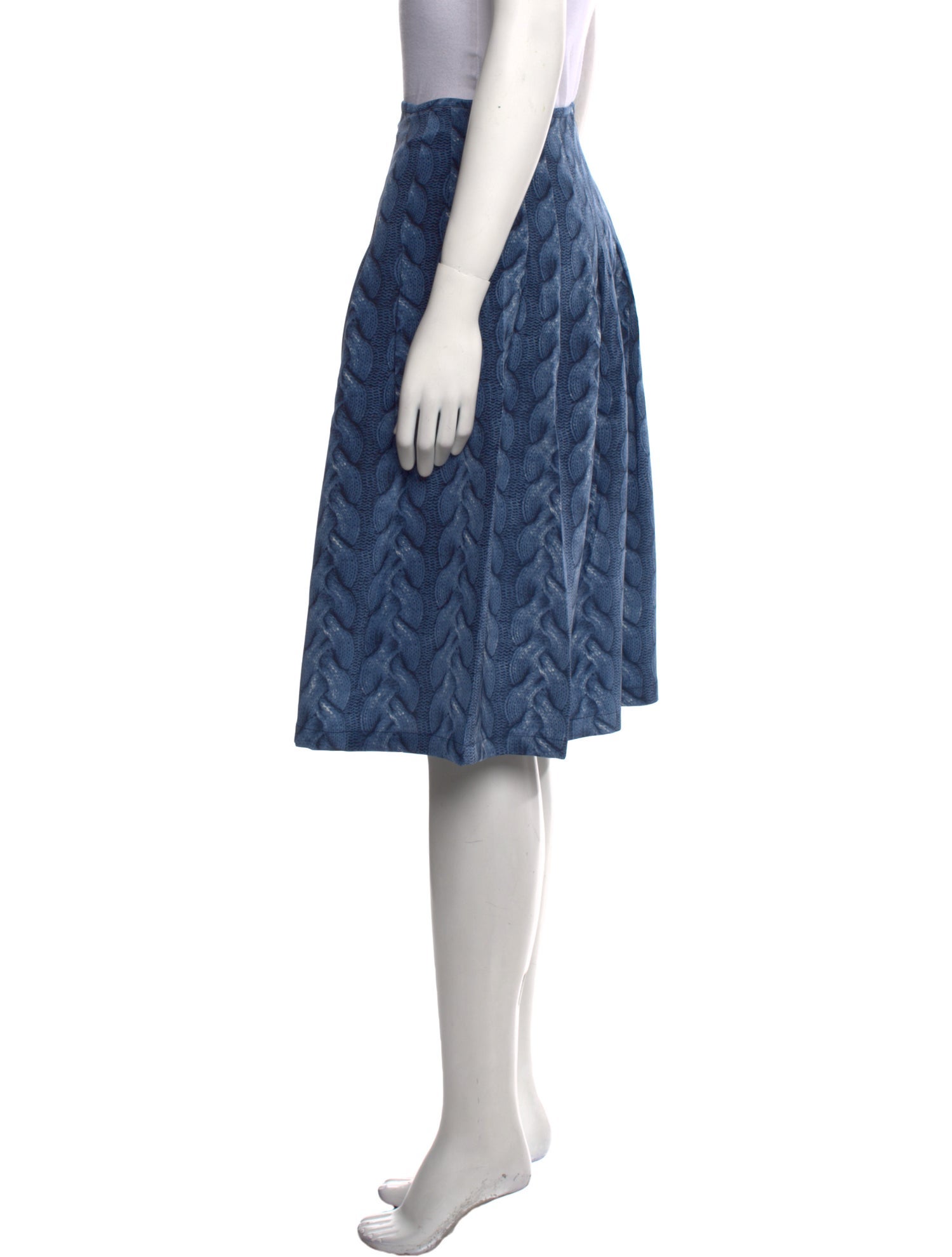 Samantha Sung Silk Knee-Length Skirt w/ Tags