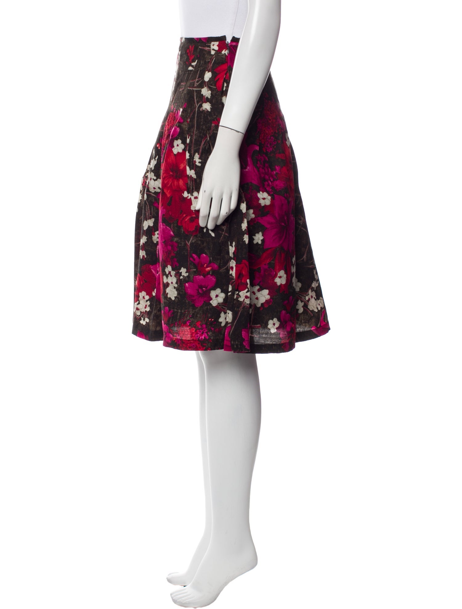 Samantha Sung Wool Knee-Length Skirt w/ Tags