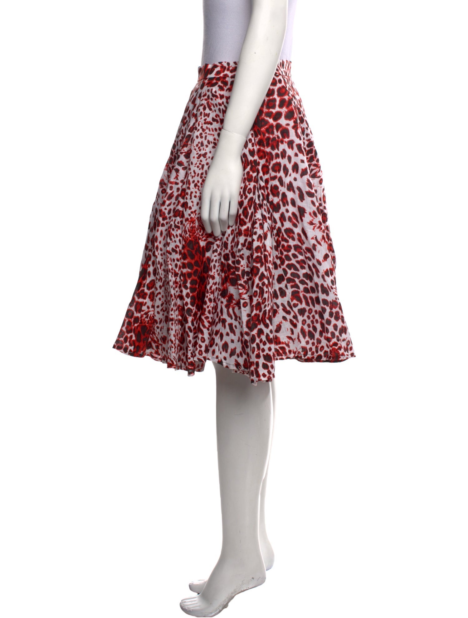 Samantha Sung Linen Knee-Length Skirt w/ Tags