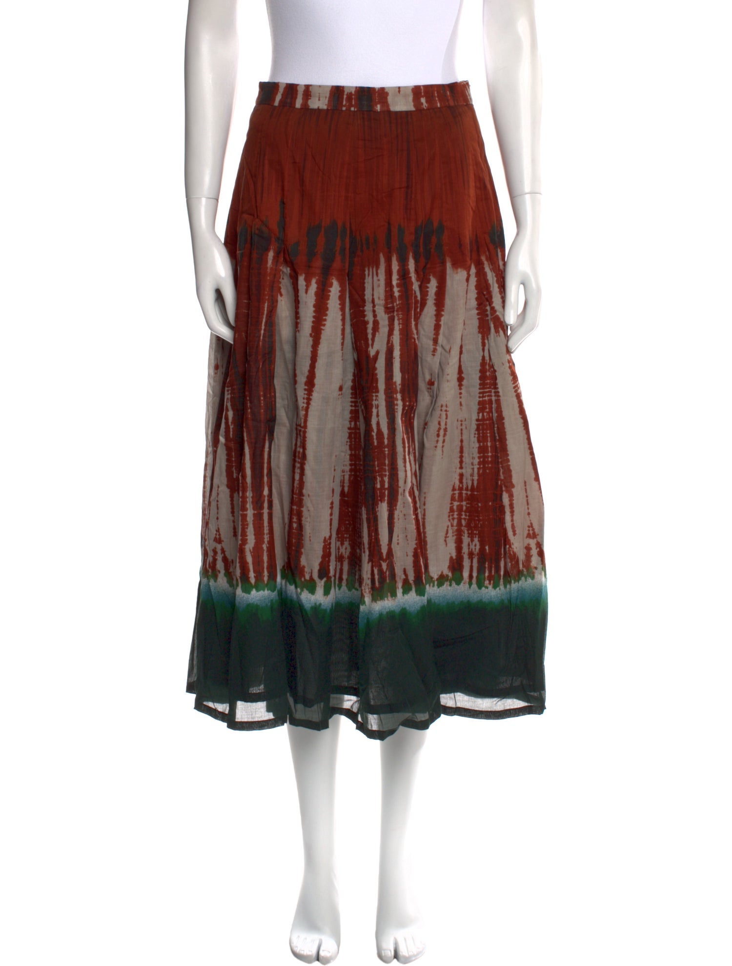 Samantha Sung Printed Midi Length Skirt