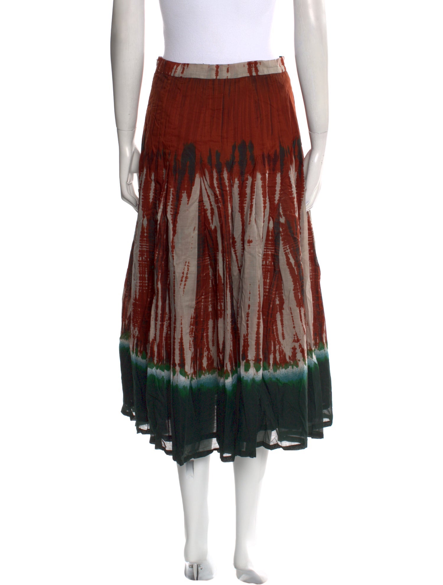 Samantha Sung Printed Midi Length Skirt