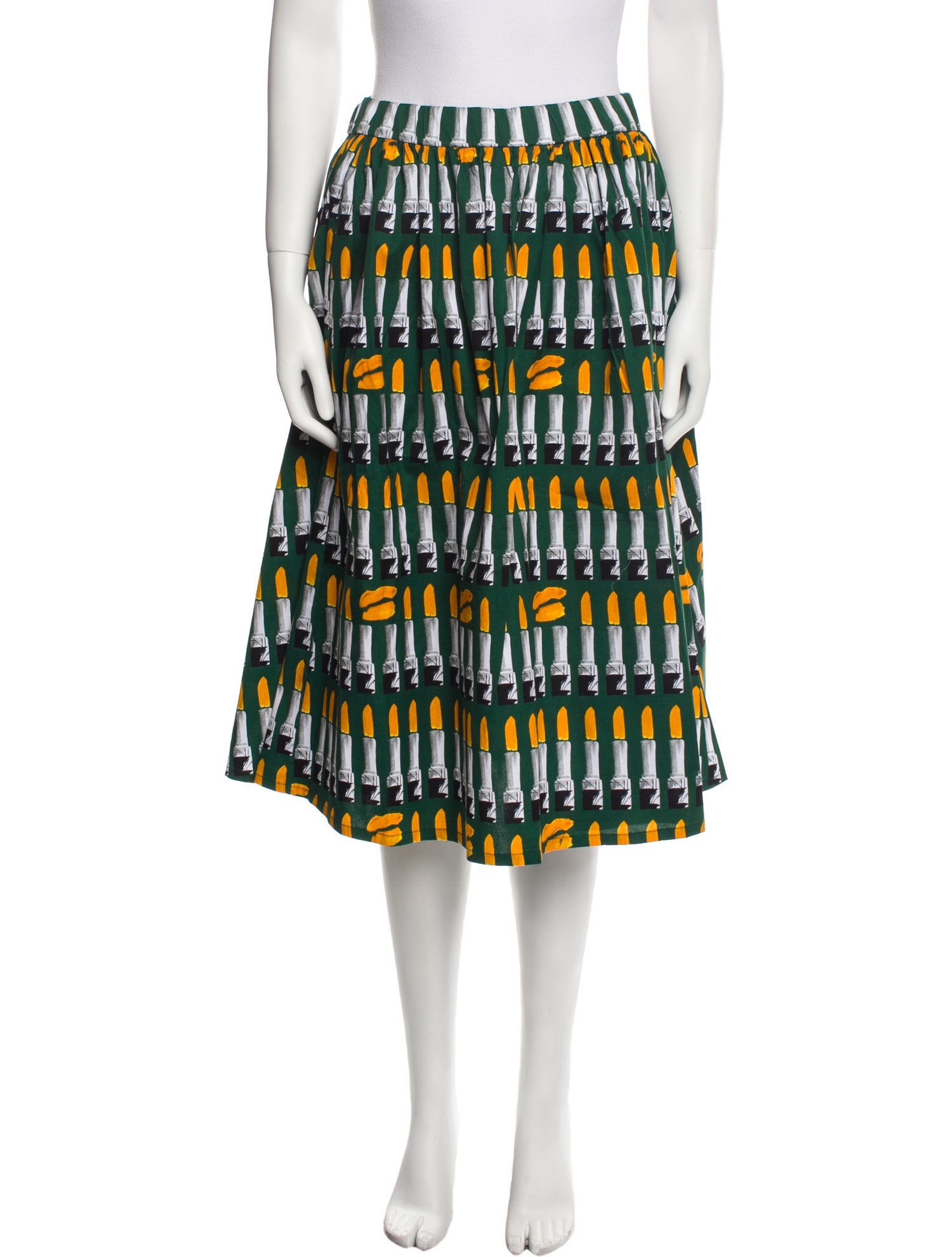 Samantha Sung Printed Knee-Length Skirt w/ Tags