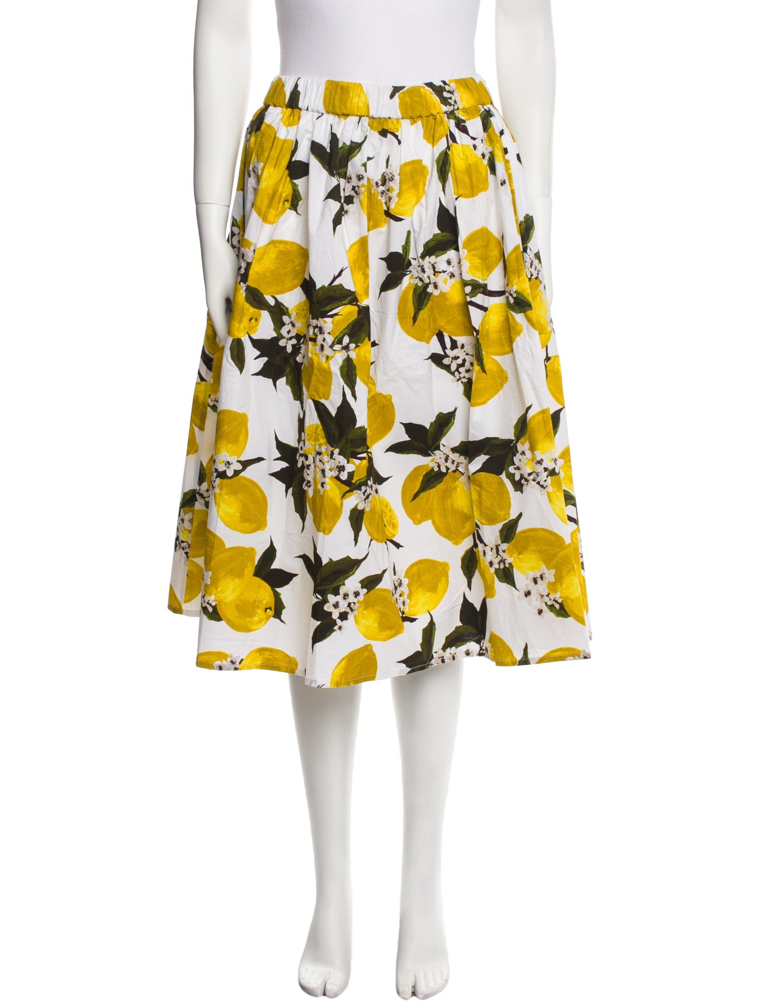 Samantha Sung Printed Knee-Length Skirt w/ Tags