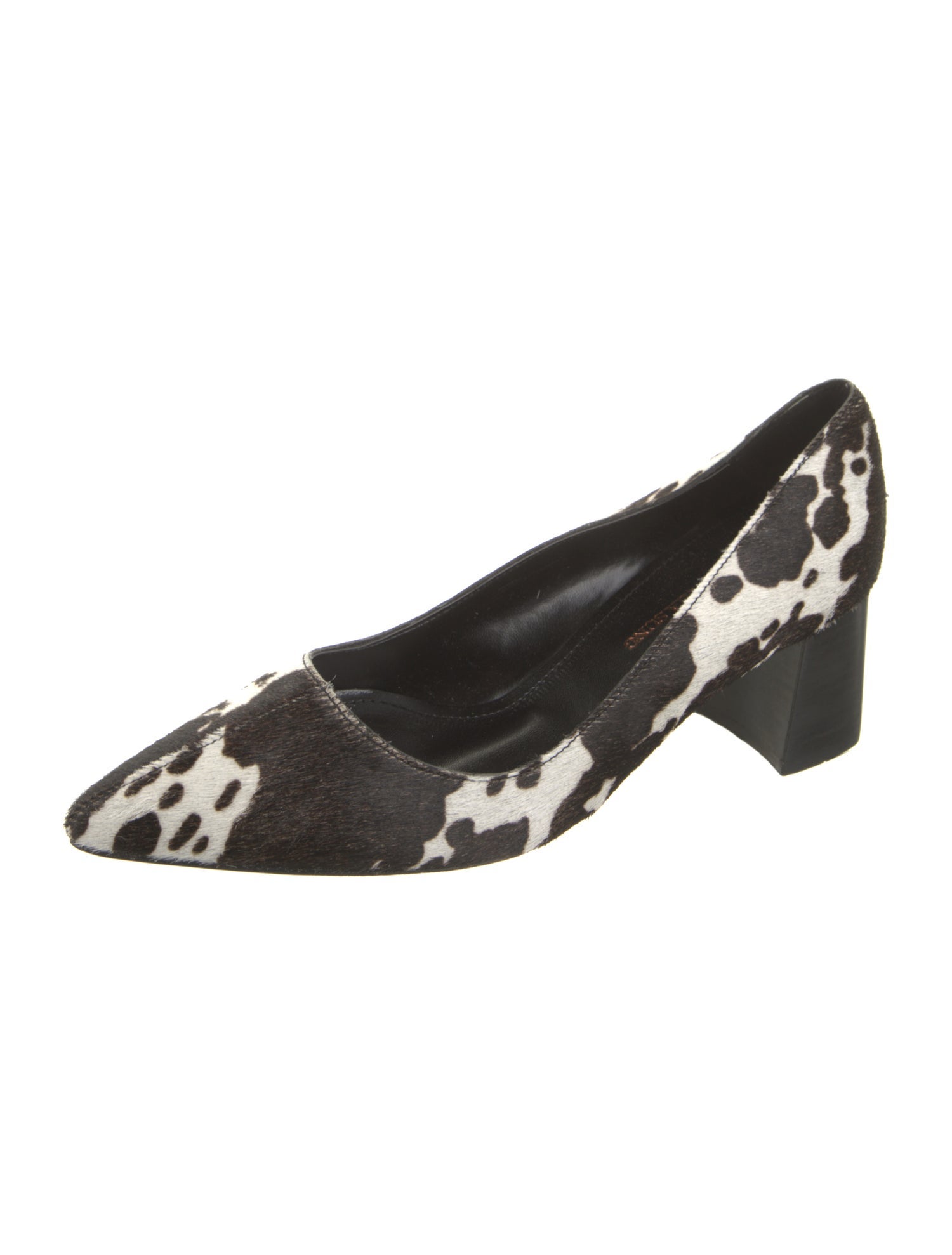 Samantha Sung Ponyhair Animal Print Pumps