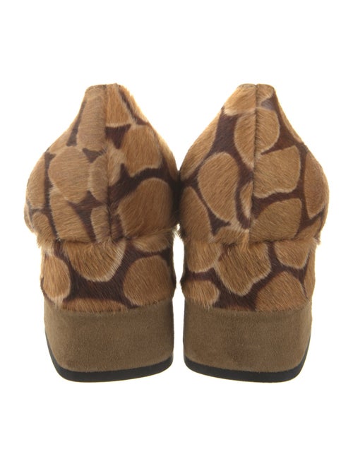 Samantha Sung Ponyhair Printed Pumps