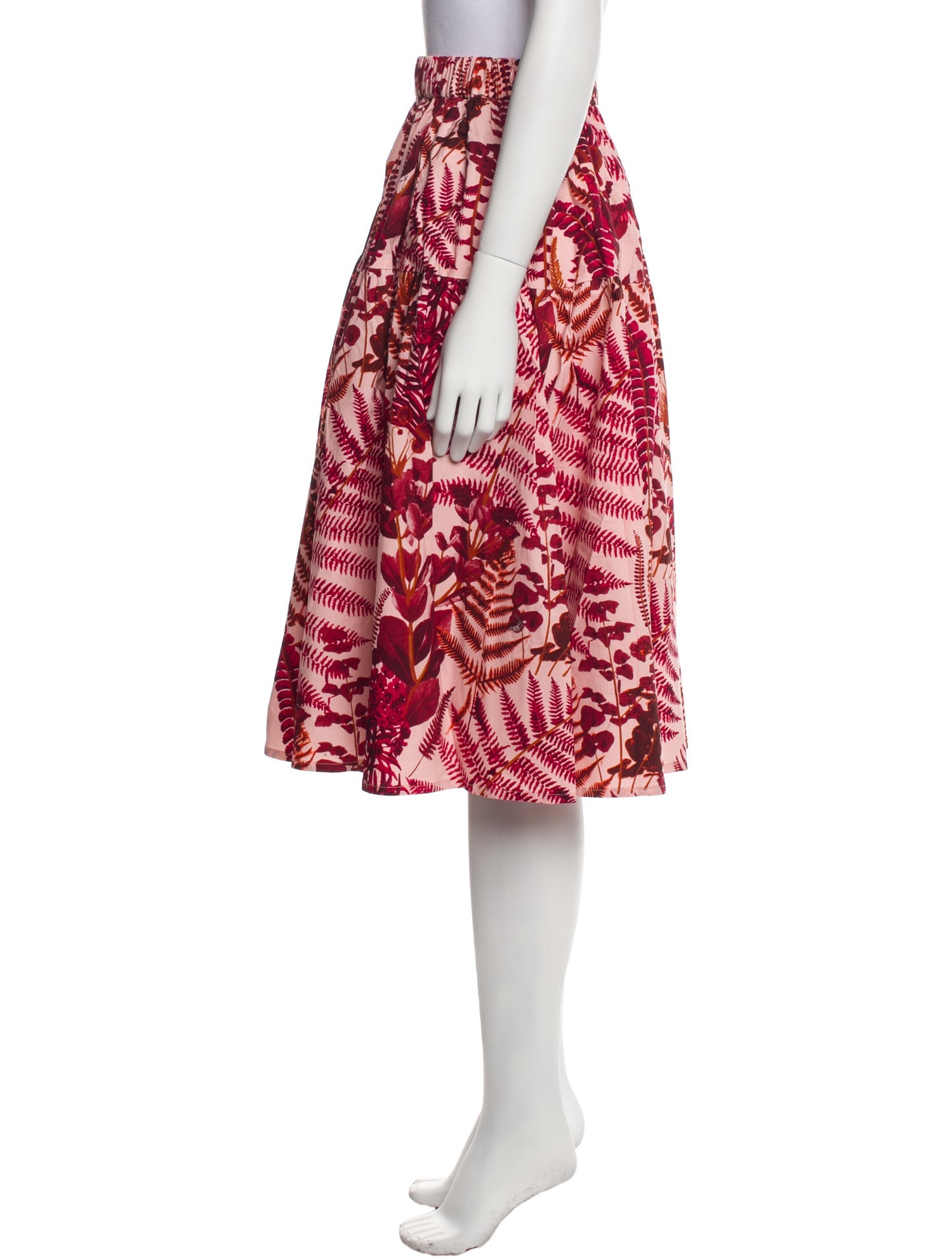 Samantha Sung Printed Knee-Length Skirt w/ Tags