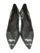 Samantha Sung Embossed Leather Animal Print Pumps