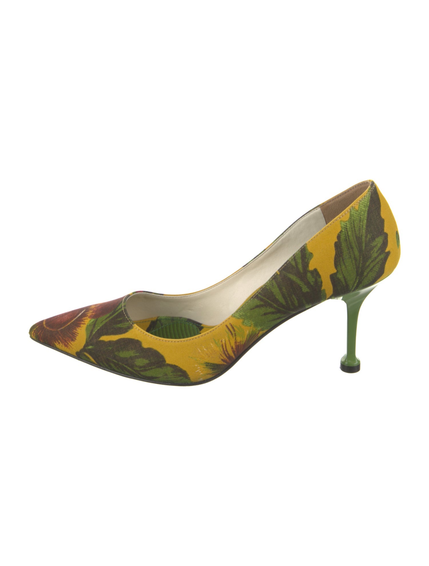 Samantha Sung Floral Print Pumps