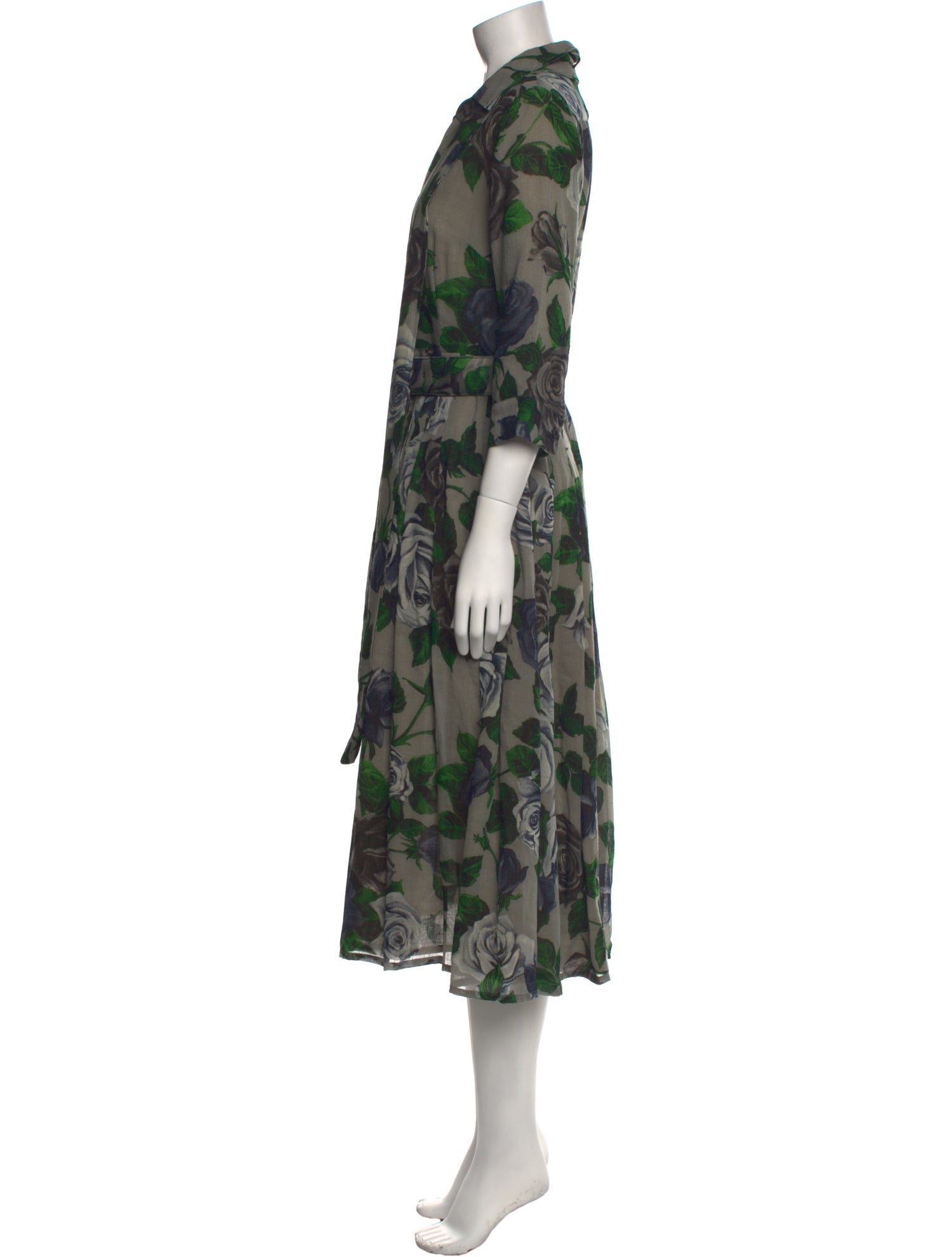 Samantha Sung Wool Long Dress