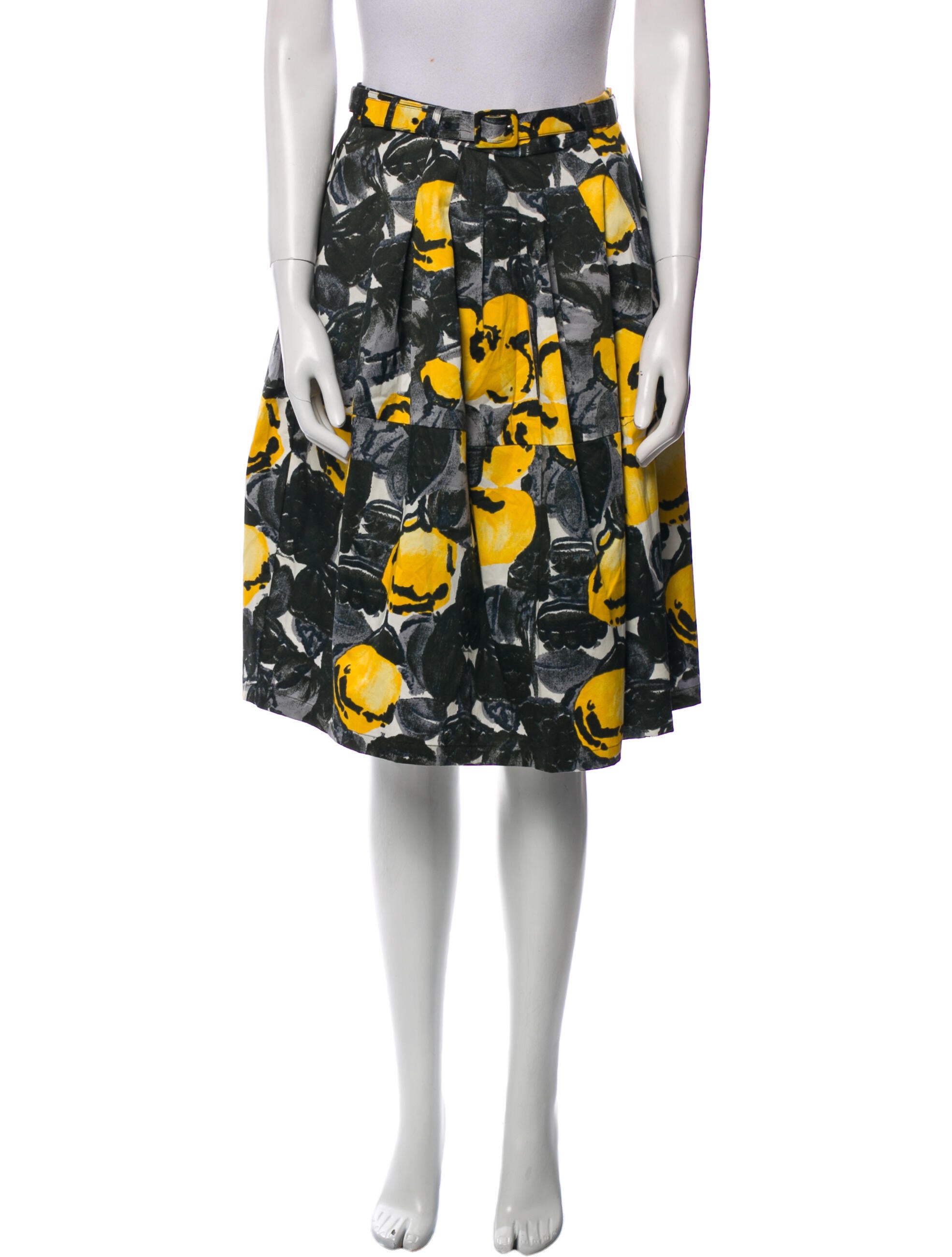 Samantha Sung Printed Knee-Length Skirt