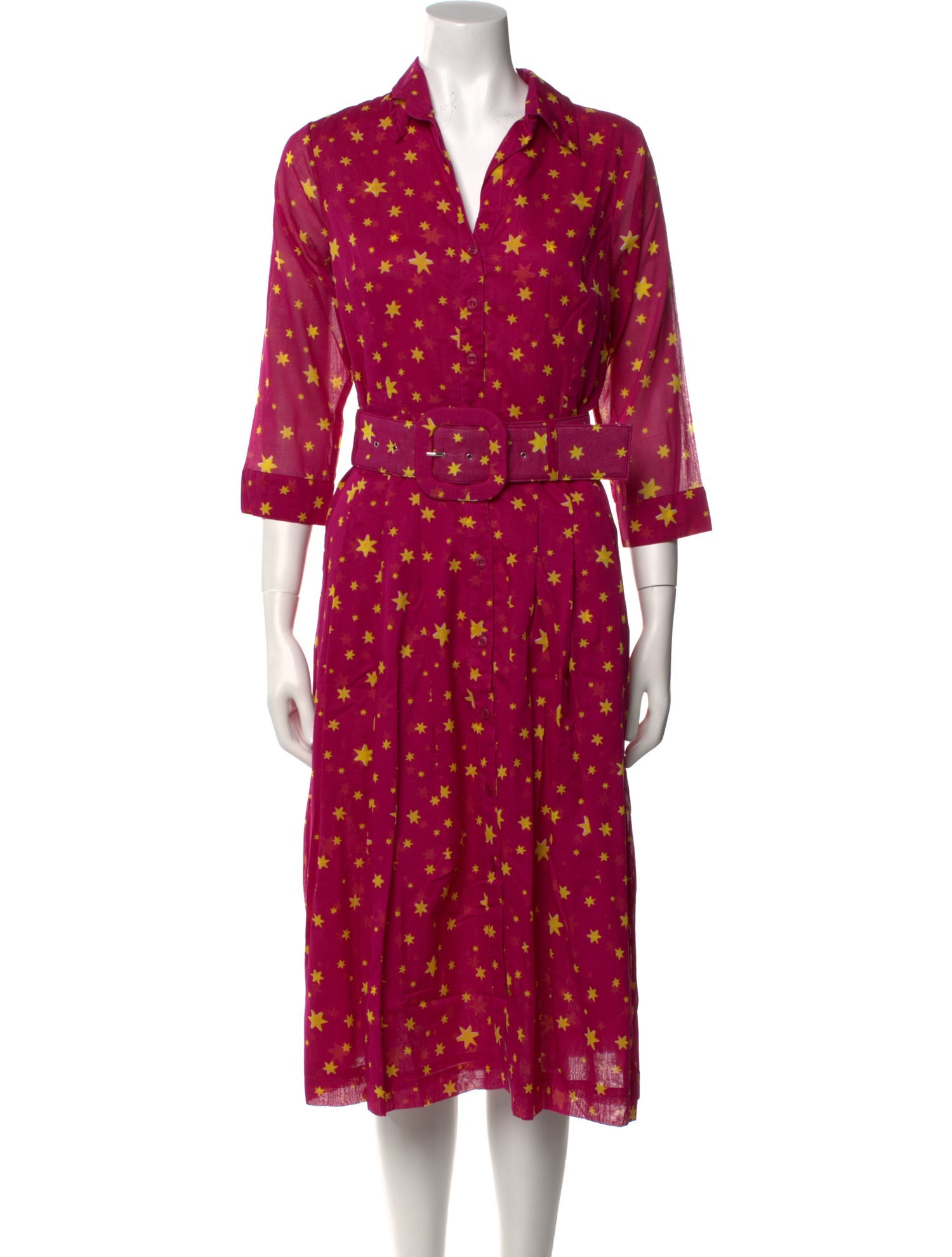 Samantha Sung Printed Long Dress