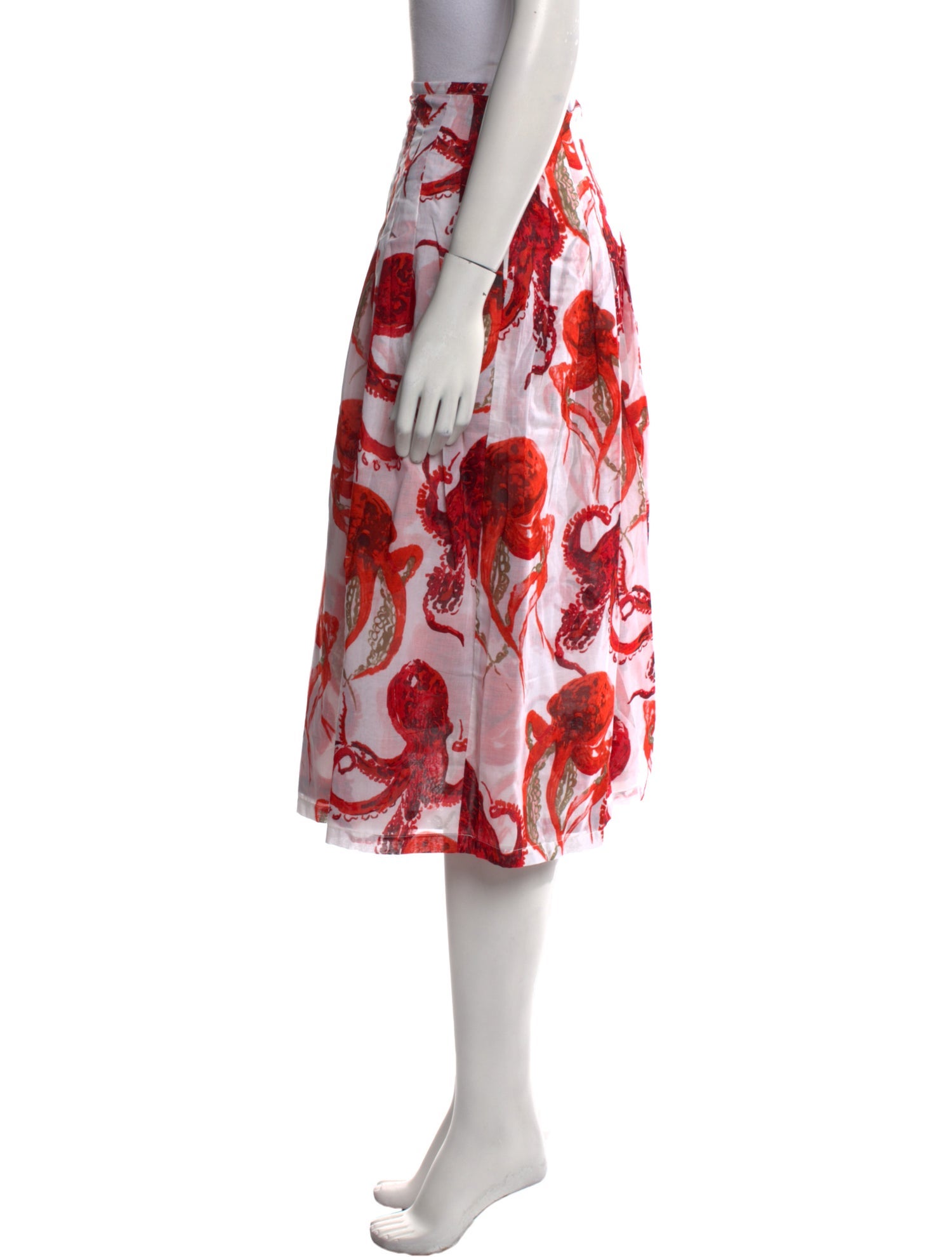 Samantha Sung Printed Knee-Length Skirt