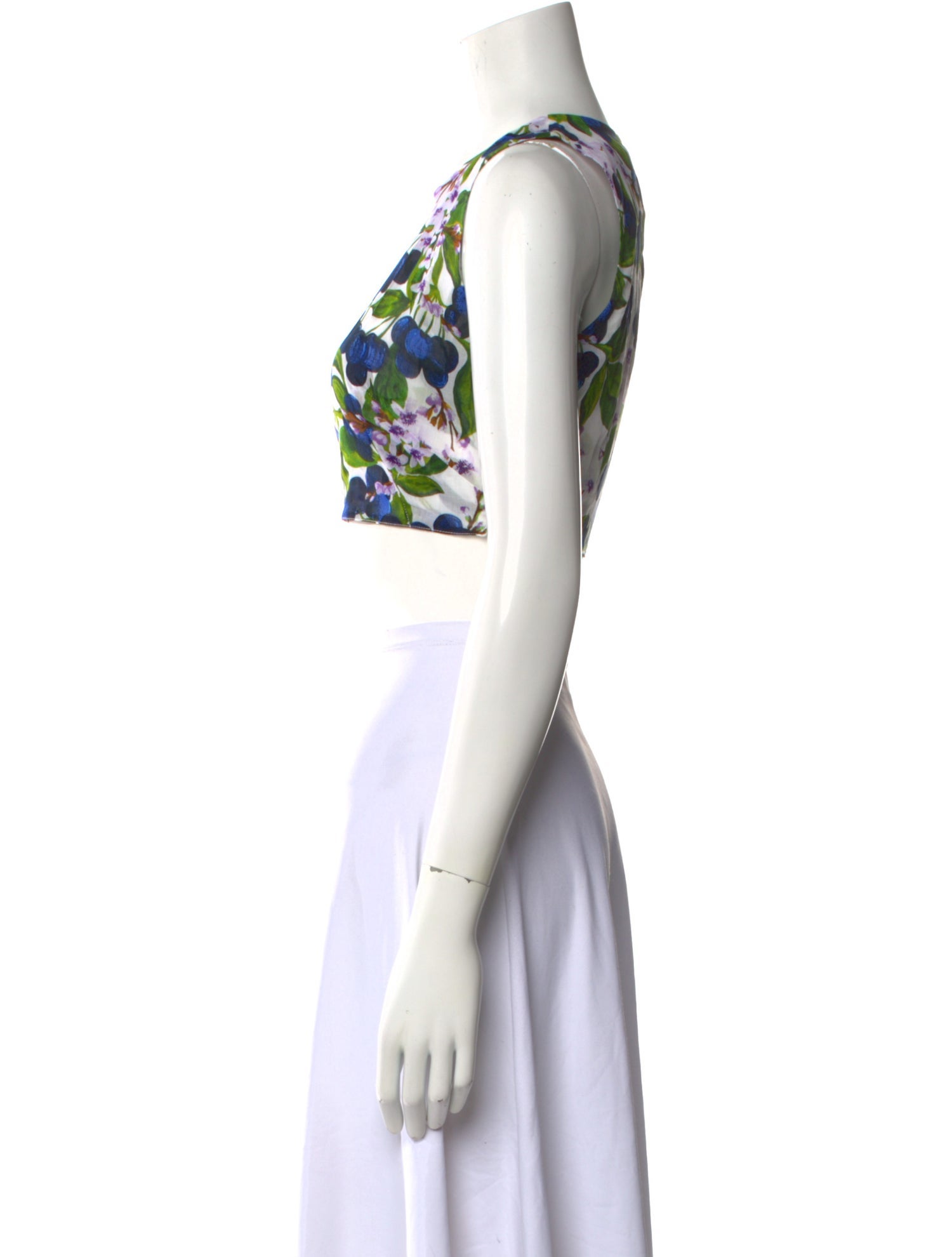 Samantha Sung Rachel Printed Crop Top