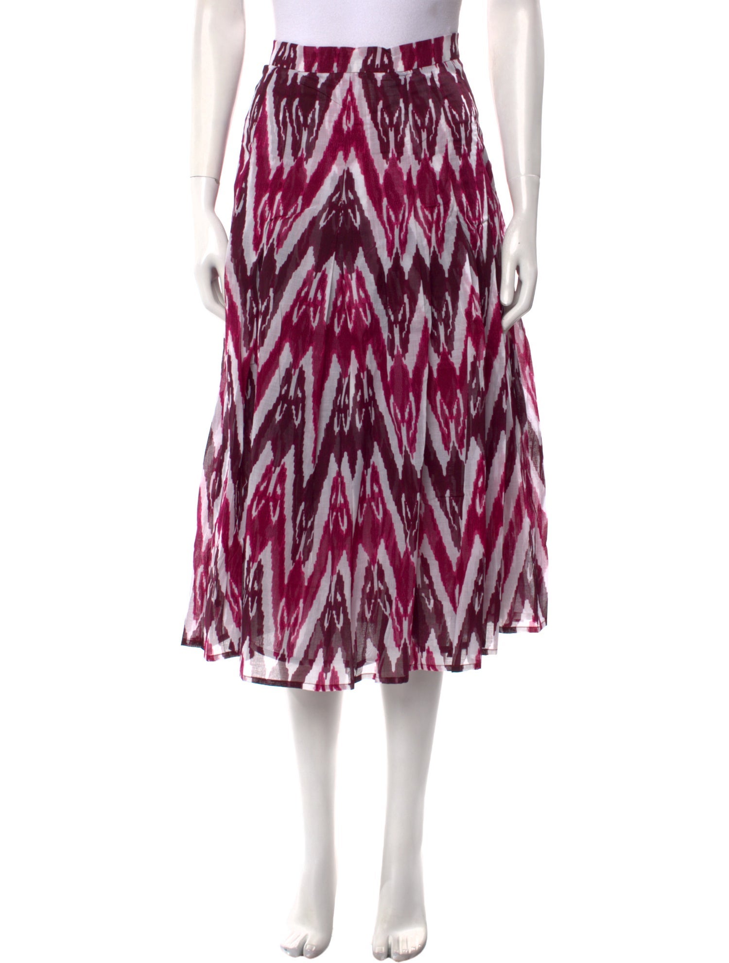 Samantha Sung Printed Midi Length Skirt