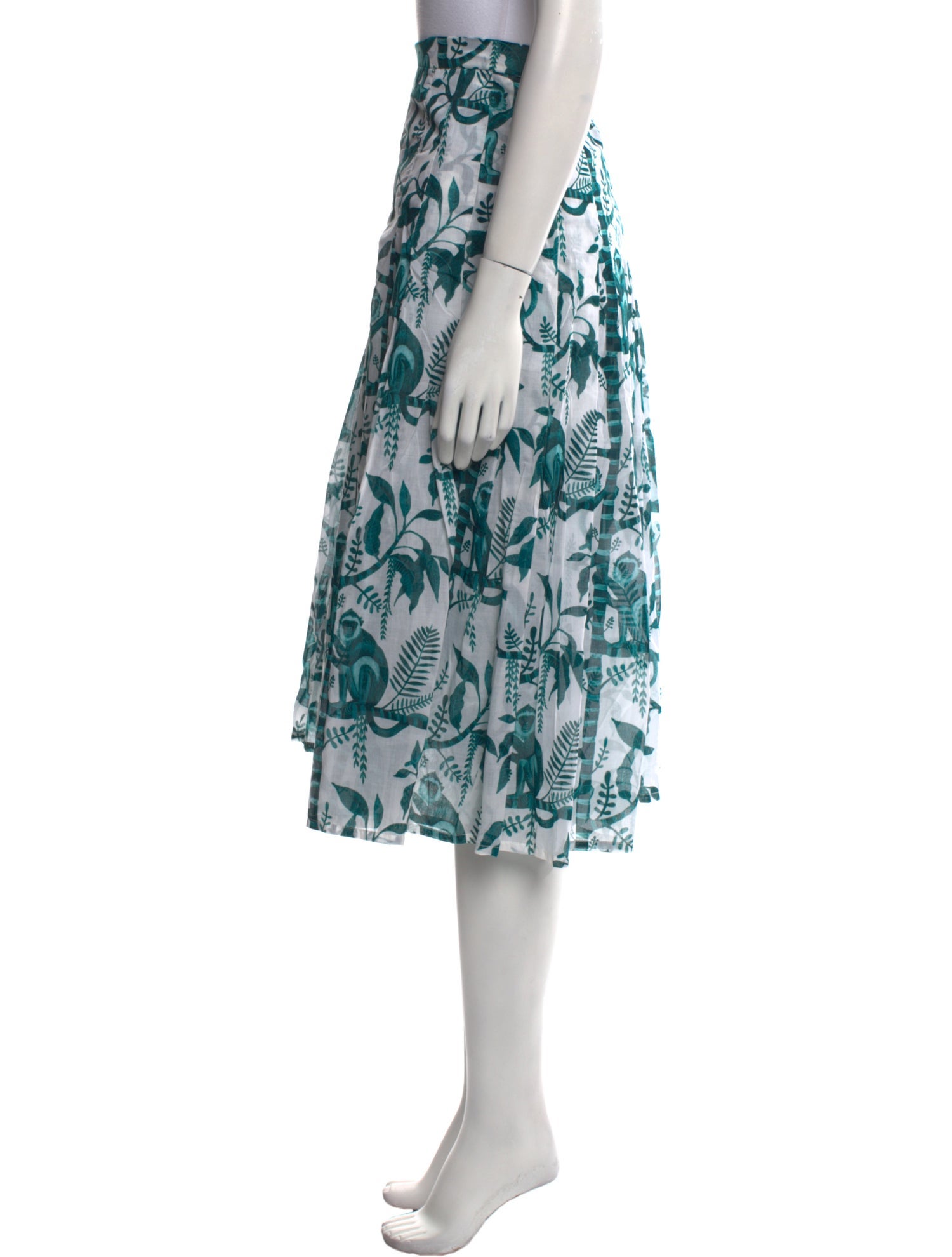 Samantha Sung Printed Midi Length Skirt