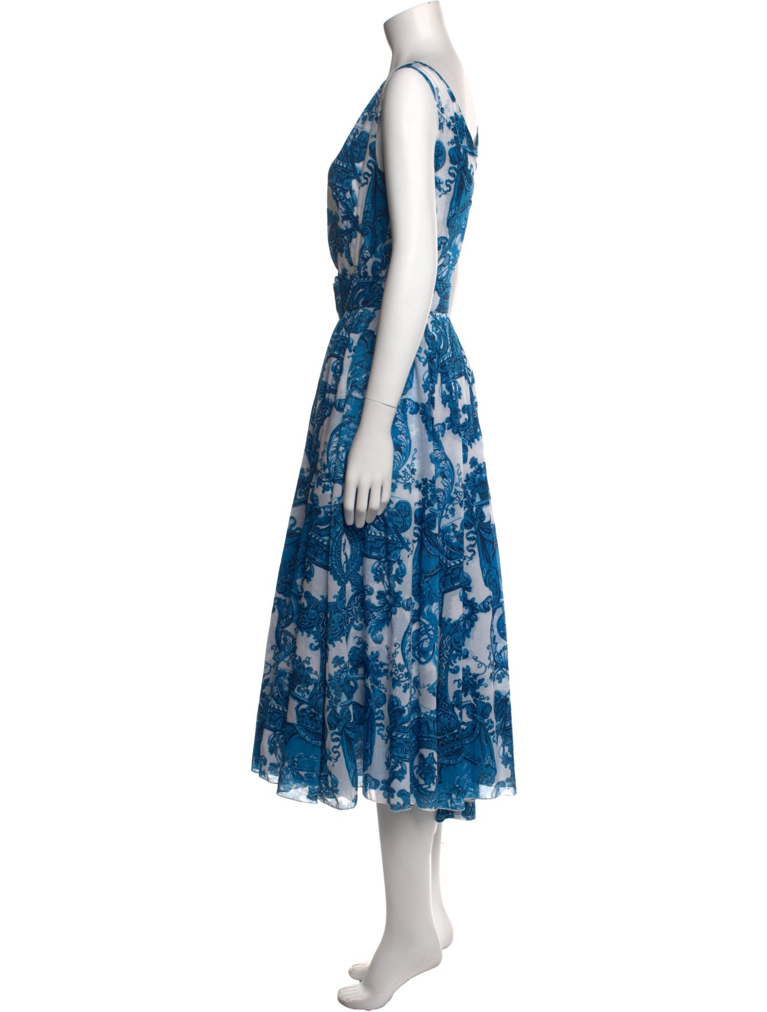 Samantha Sung Floral Print Long Dress