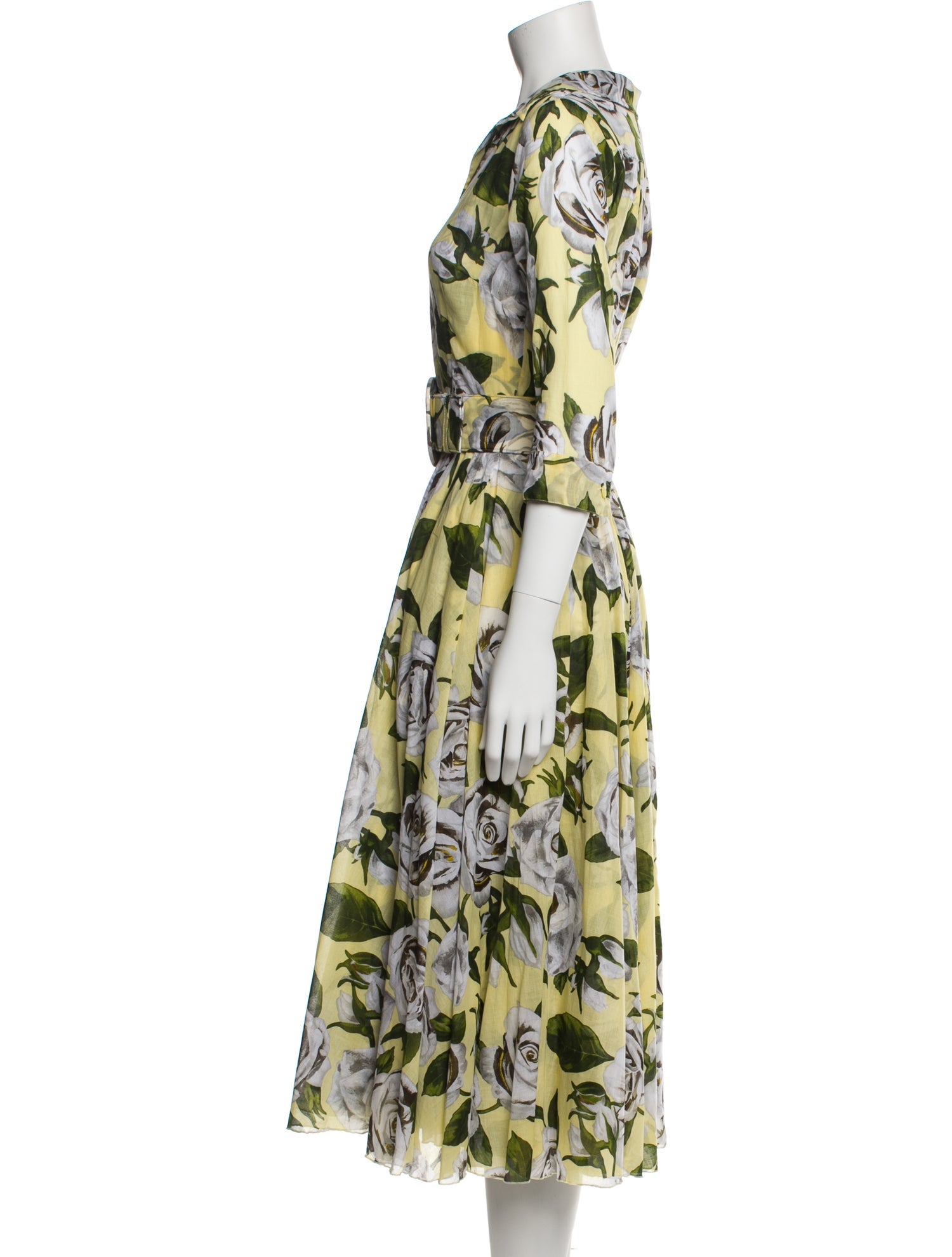 Samantha Sung Floral Print Long Dress