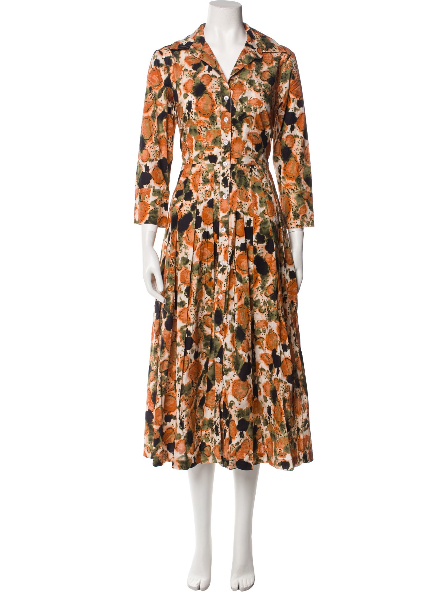 Samantha Sung Floral Print Long Dress