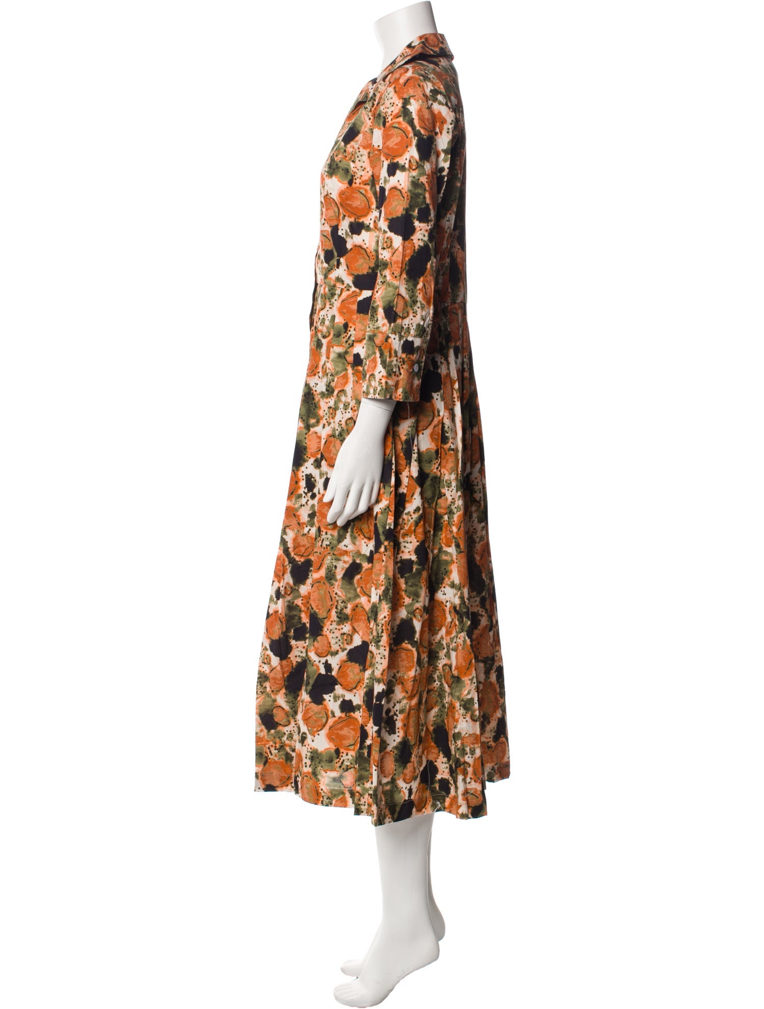 Samantha Sung Floral Print Long Dress