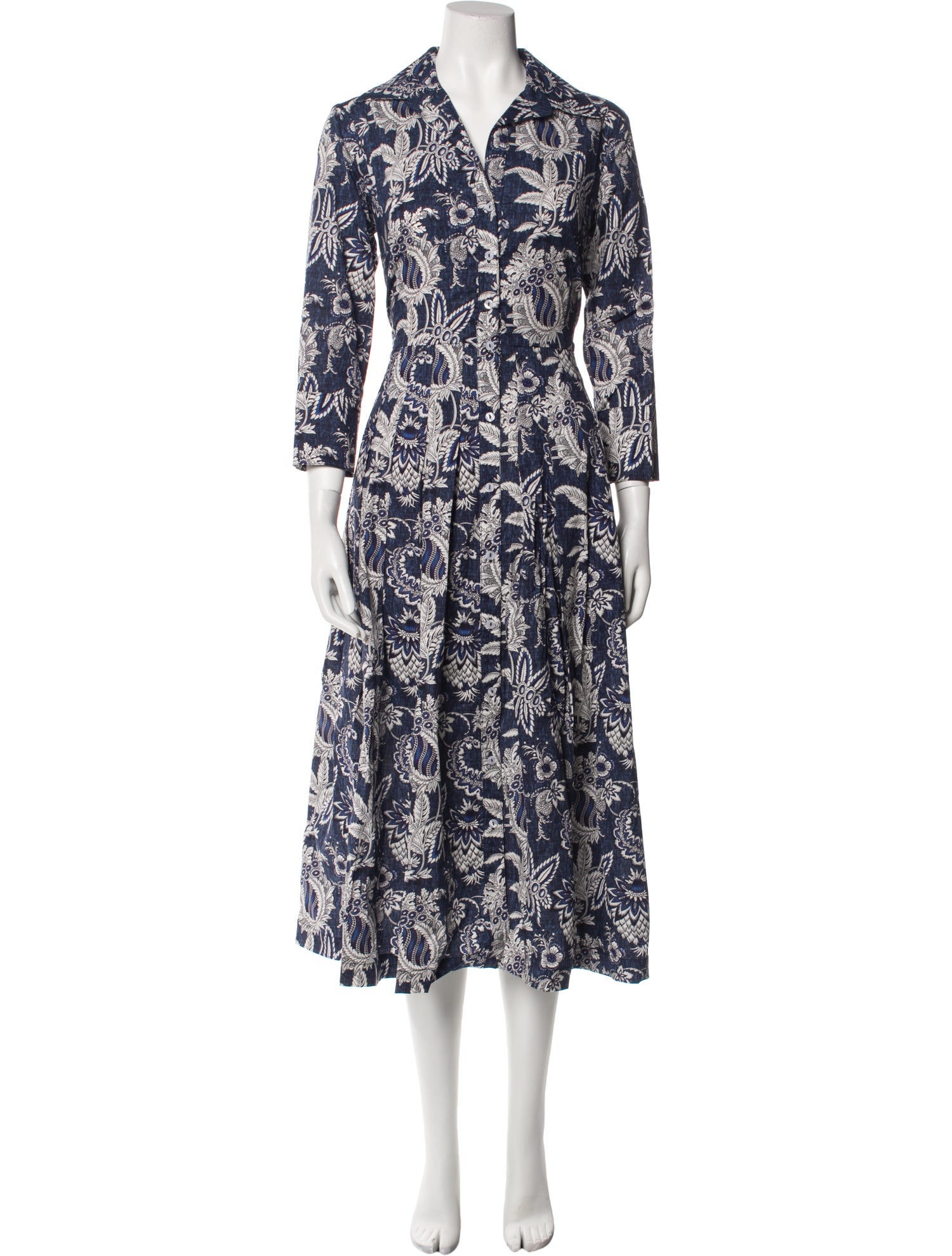 Samantha Sung Floral Print Long Dress