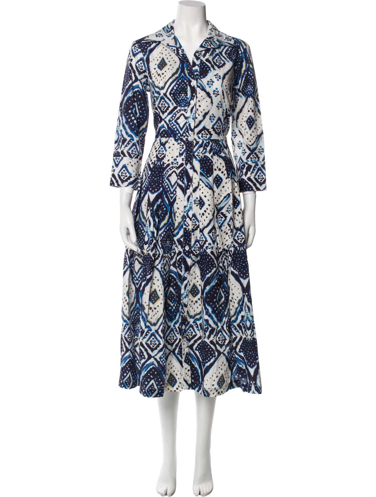 Samantha Sung Printed Long Dress