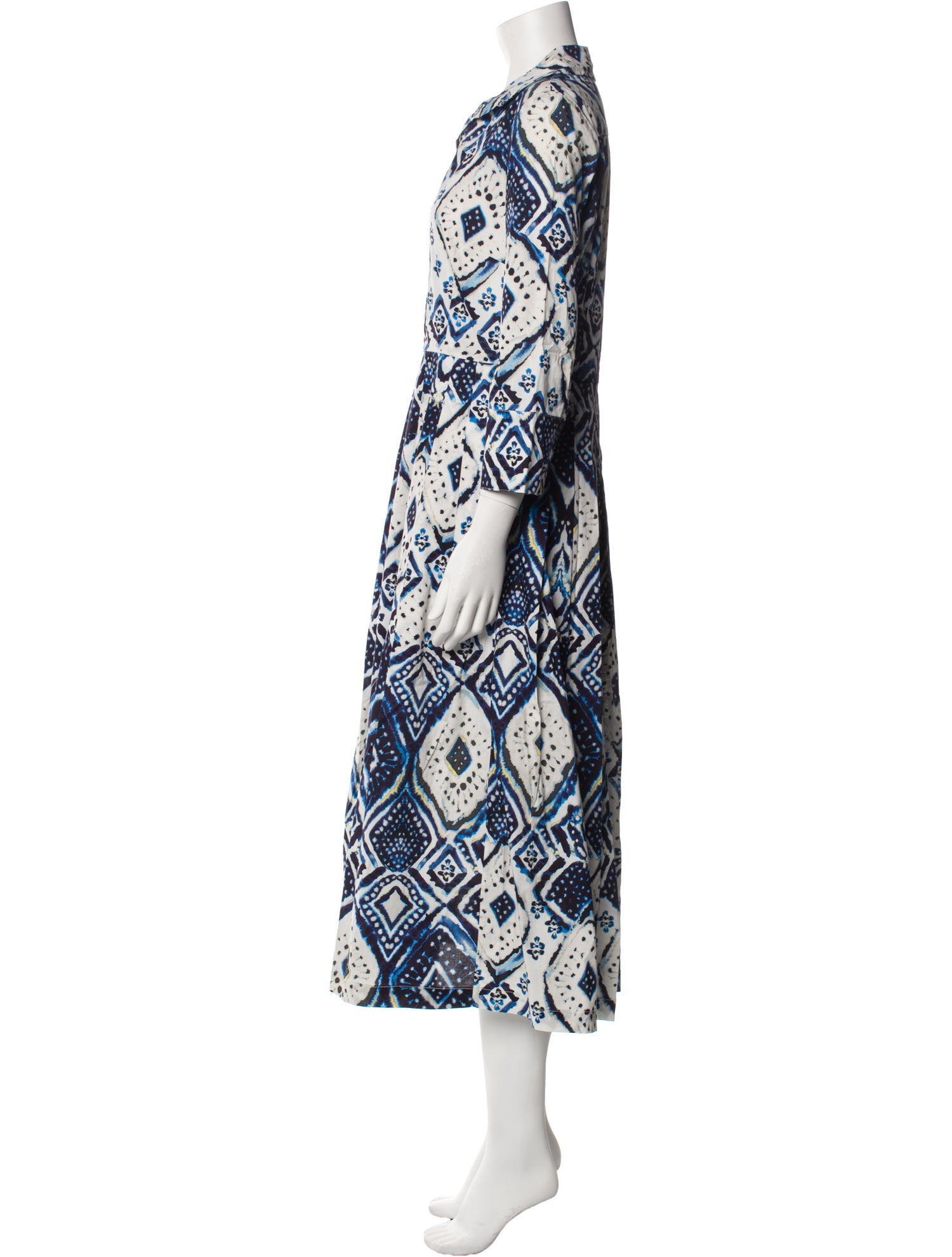 Samantha Sung Printed Long Dress