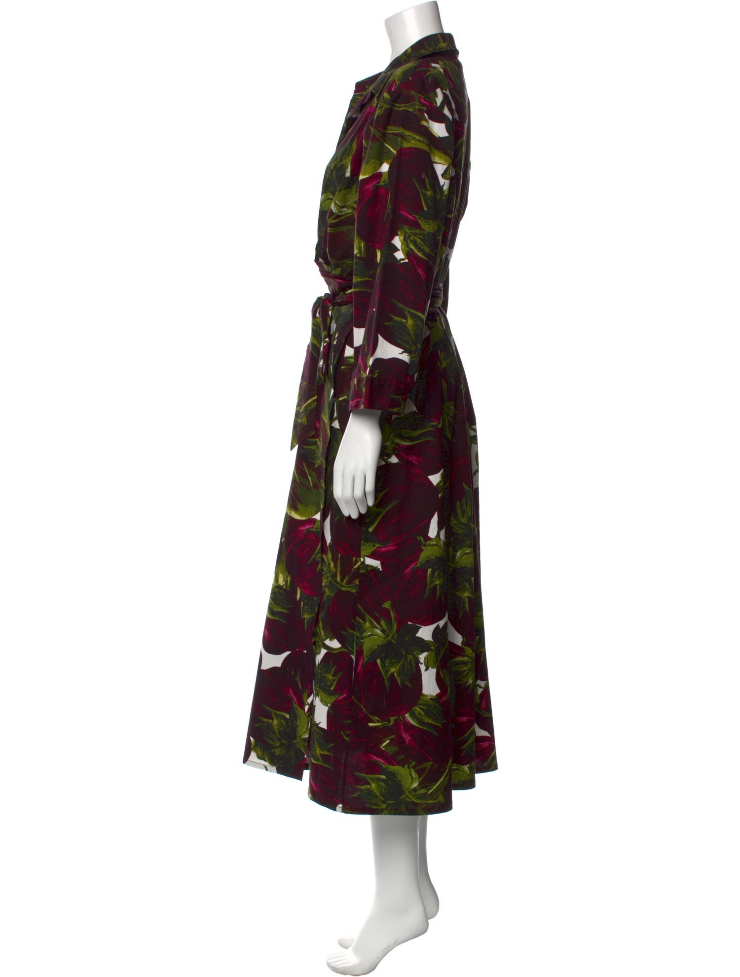 Samantha Sung Floral Print Long Dress