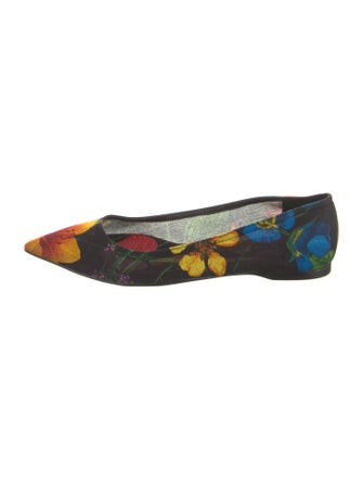 Samantha Sung Floral Print Flats