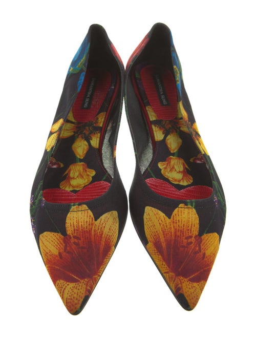 Samantha Sung Floral Print Flats