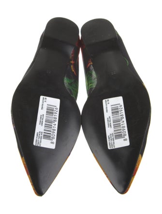 Samantha Sung Floral Print Flats