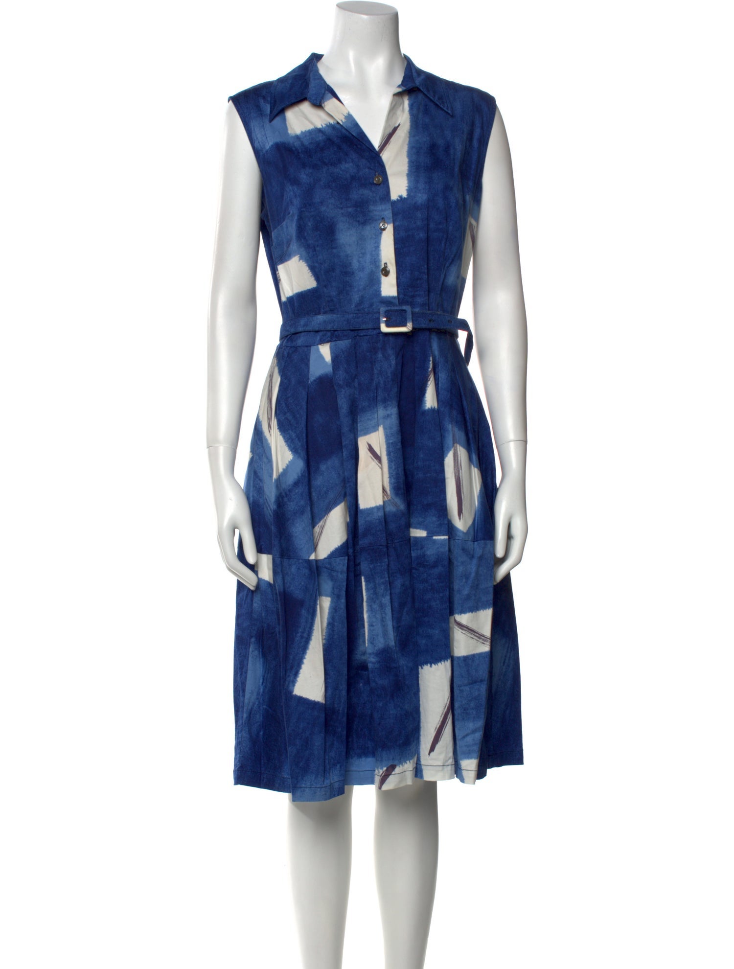 Samantha Sung Printed Midi Length Dress