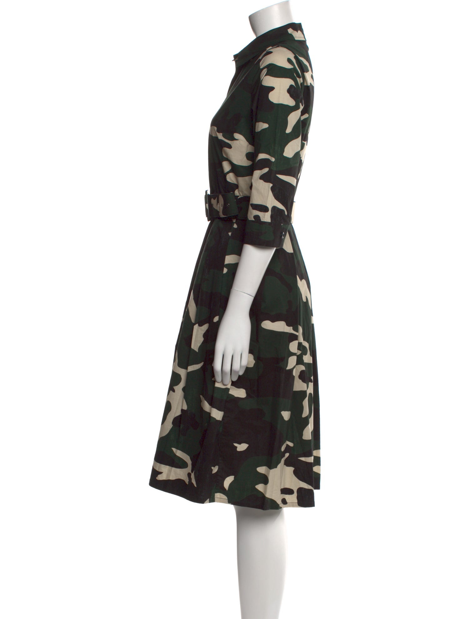 Samantha Sung Printed Midi Length Dress