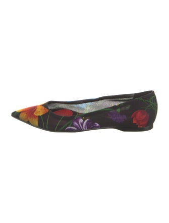 Samantha Sung Floral Print Ballet Flats
