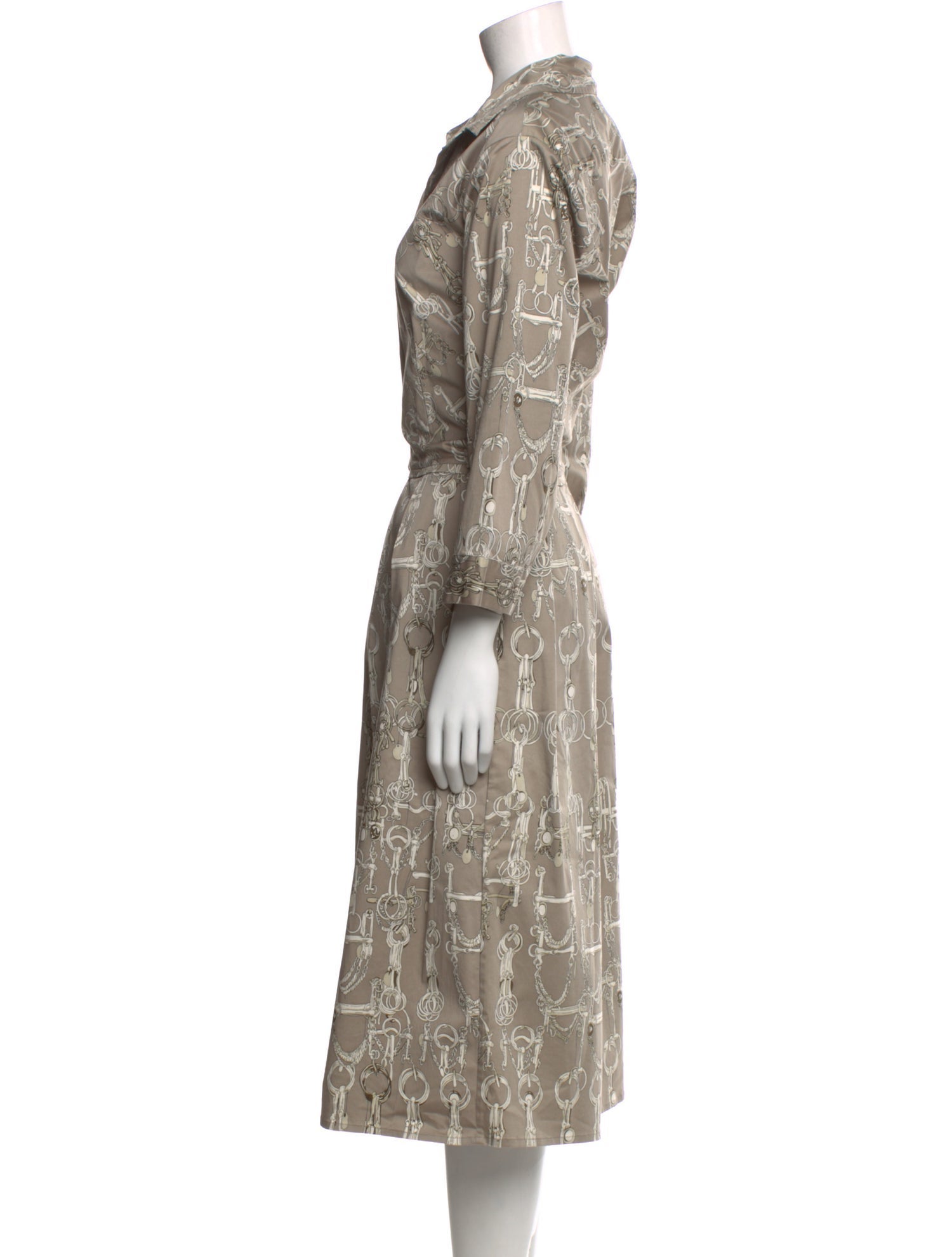 Samantha Sung Printed Midi Length Dress