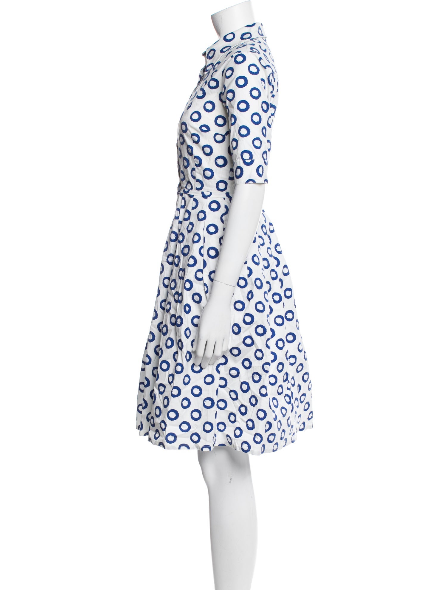 Samantha Sung Printed Knee-Length Dress