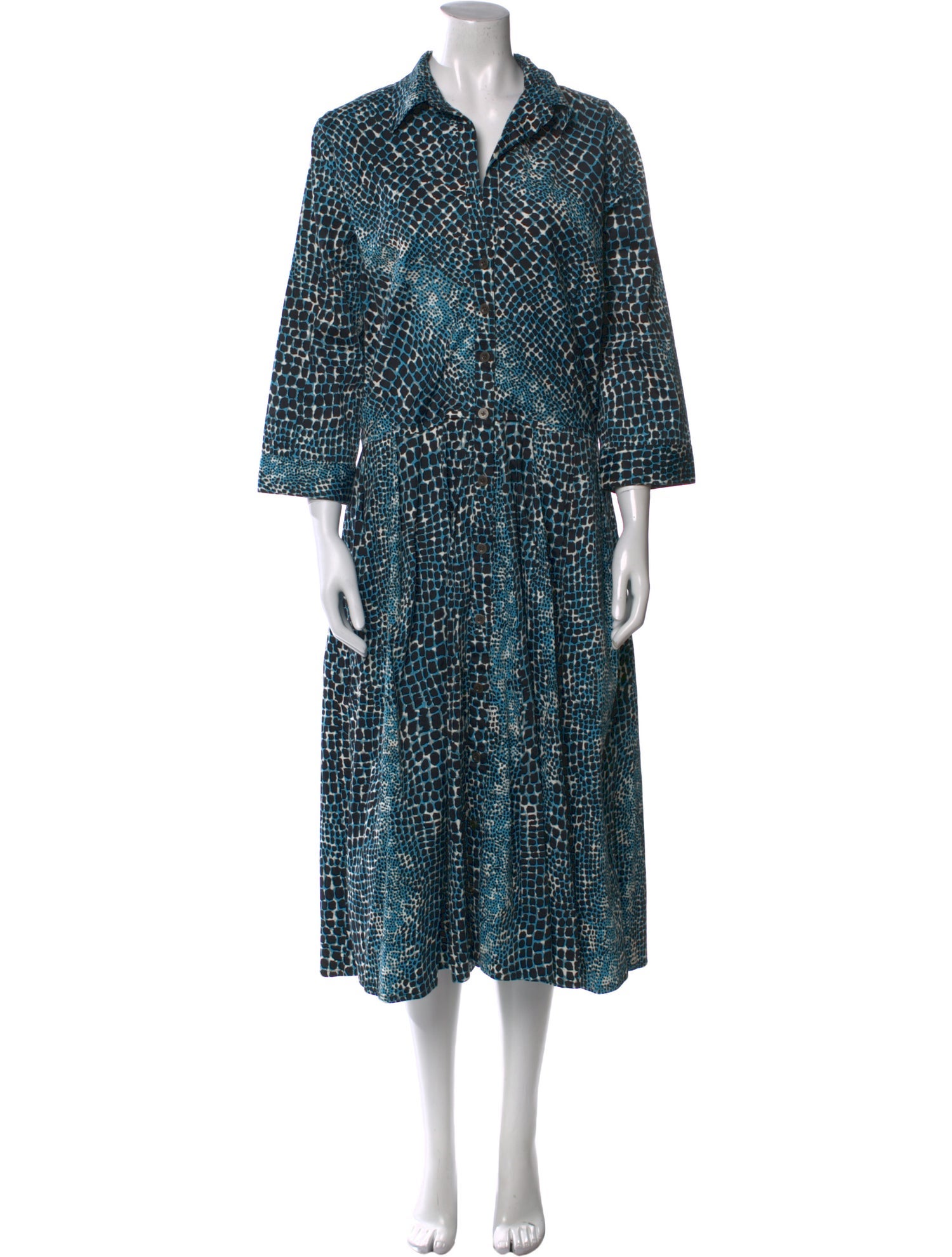 Samantha Sung Printed Long Dress