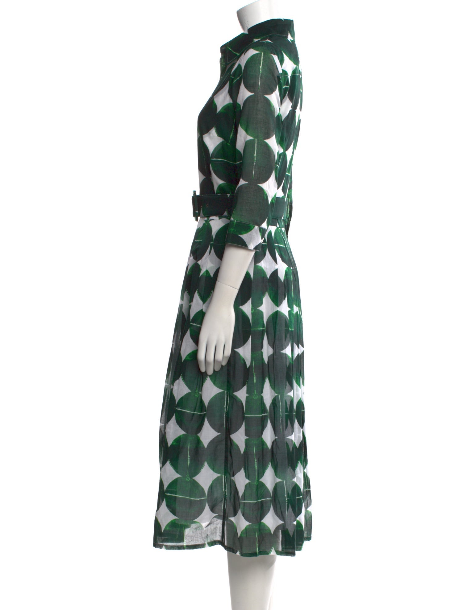 Samantha Sung Printed Midi Length Dress w/ Tags