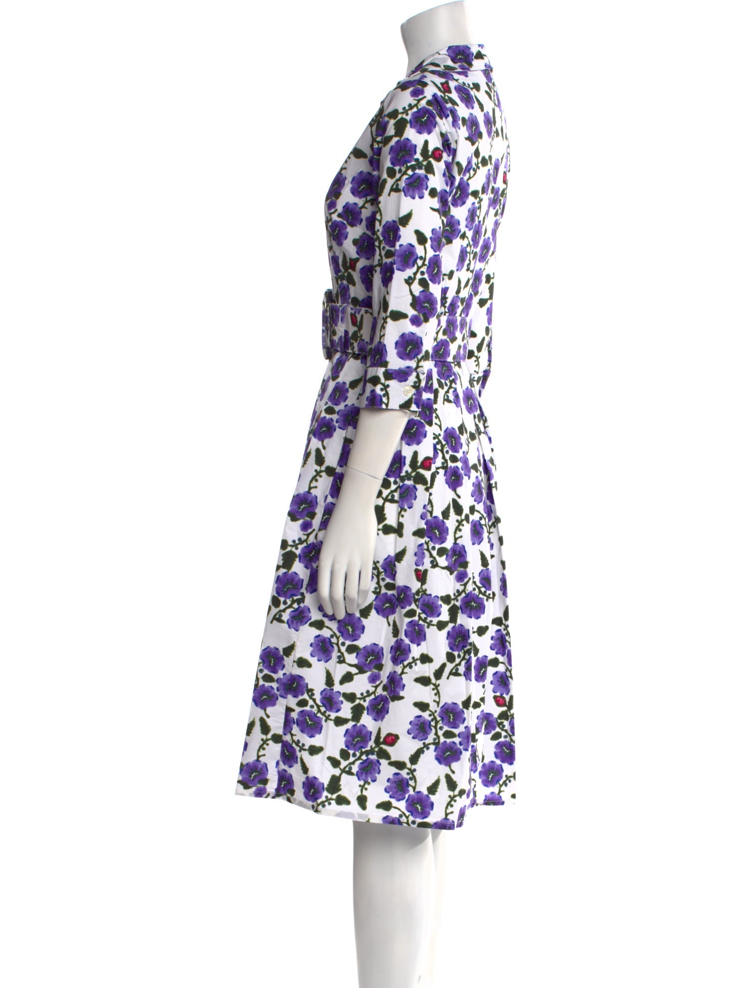 Samantha Sung Floral Print Long Dress